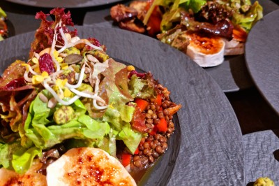 Salat Ziegenk&auml;se